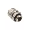 Sirge liitmik G1/4 tolli kuni 10/8 mm - läikiv hõbe