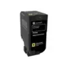 Tooner Lexmark LCCP CS720de CS720dte CS725de CS725dte CX725de CX725dhe CX725dthe jaoks 5000 lehekülge Kollane