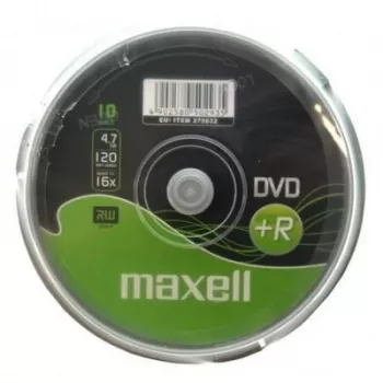 Maxell M160 tühi DVD 4.7 GB DVD+R 10 tk