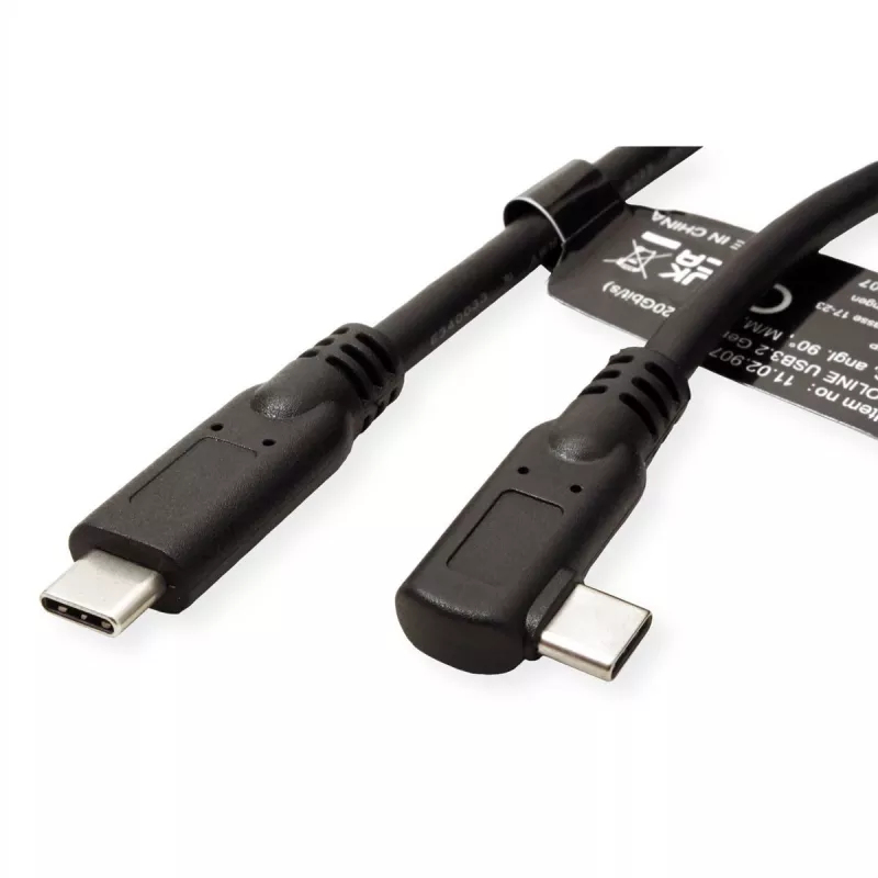 Secomp 11.02.9075 USB-kaabel 1 m USB 3.2 Gen 2 (3.1 Gen 2) USB-C Must (11.02.9075)
