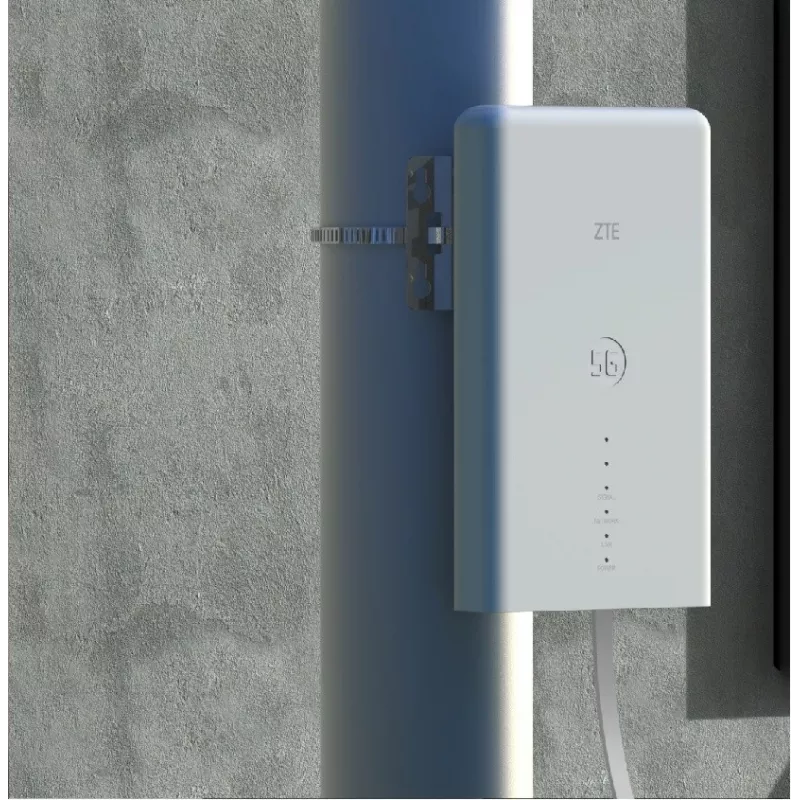 Wi-Fi ruuteri komplekt ZTE MC889 koos 5G LTE välisseadmega, Wi-Fi 6, kaheribaline 2,4/5 GHz, 160 MHz, 5x Gigabit porti, PoE, IP65 välistingimustes