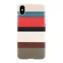 Man and wood telefonikohver iPhone XS Max jaoks — corallina valge