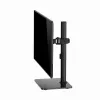 Monitor desk stand GEMBIRD MS-D1ST-03 full motion for 17–32 inch screens, steel, Must, VESA 75x75–100x100, 9 kg