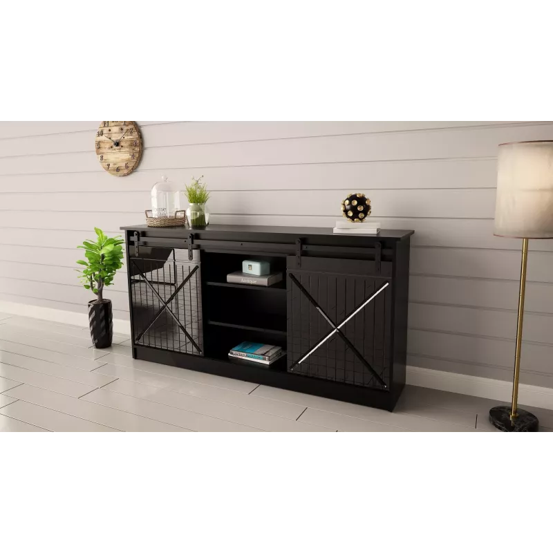 kummut 160x80x35 GRANERO must/must läikiv