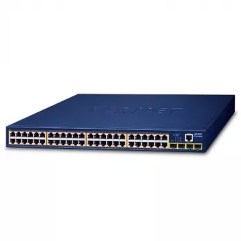 Planet GS-4210-48P4S - Lüliti - hallatav - 24 x 10/100/1000 (PoE+)