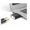 Vention USB väline helikaart Must metalltüüp