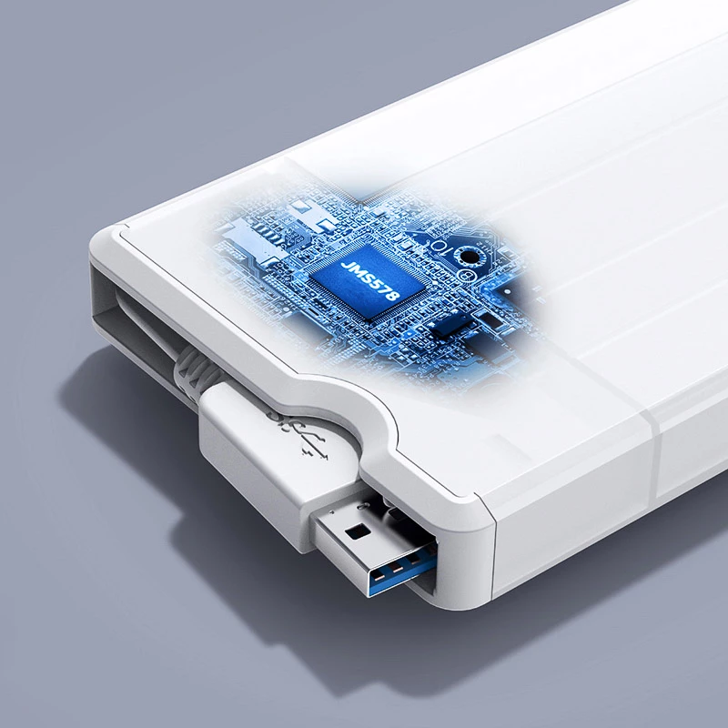 GrauGeari välise kõvaketta korpus 2.5HDD/SSD USB 3.2 Alu - kettakorpus - 2,5