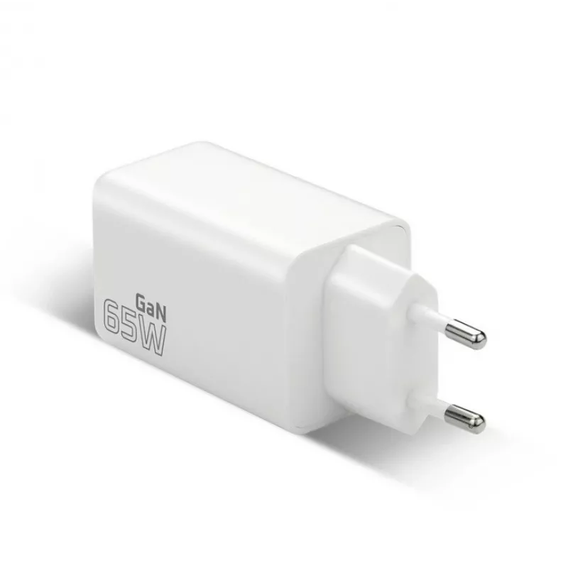 Toiteadapter everActive SQ-655Q 65W, 1×USB-A + 2×USB-C kiirlaadimine