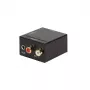 LogiLink CA0101 Toslink / RCA / Jakk heliadapter Must