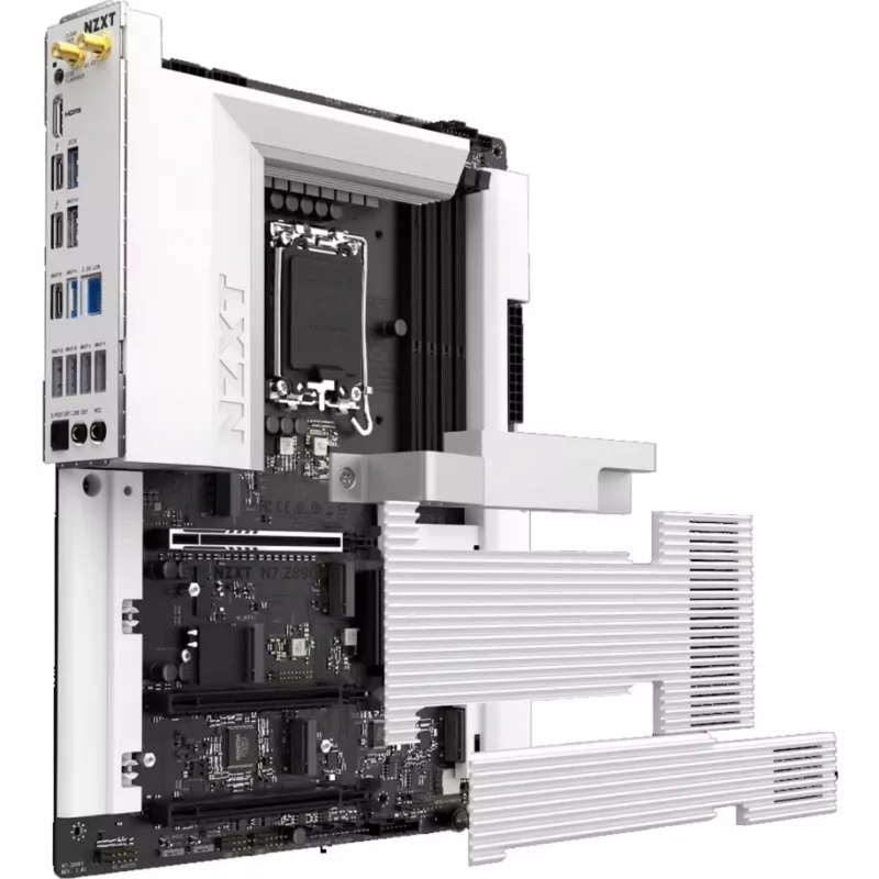 NZXT N7 Z890 Valge ATX emaplaat