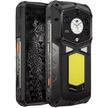 Vastupidav nutitelefon UleFone Armor 29 Ultra — 6.67 tolli FHD+ ekraan, MediaTek Dimensity 9300+, 16 GB muutmälu, 5G, Dual SIM, 21200 mAh aku, Must
