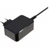 Mobiilseadme laadija LC-Power LC-NB-GAN-65-C sülearvutile Must Vahelduvvool Siseruumidesse