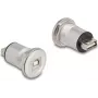 DeLOCK 88194 pistikupesa tüüp B + USB tüüp A must hõbedane