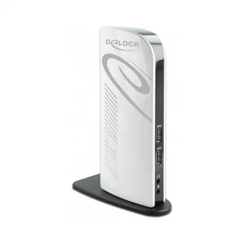 USB-dokkimisjaam DeLOCK 87771 Dual HDMI Full-HD USB 3.2 LAN Audio