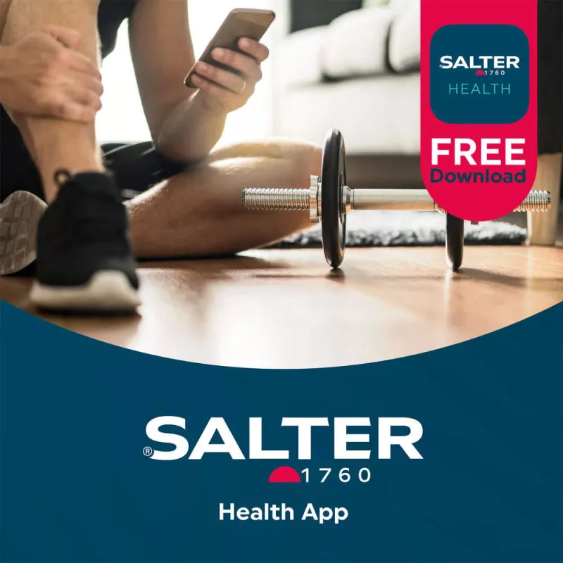 Salter SA00655FEU6 nutikaal Bluetooth-kehakoostise mõõtmiseks