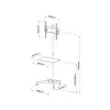 TV laud/käru ratastel + käepide 23-55 25 kg S-09