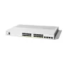 Cisco Catalyst 1300-24P-4G hallatav lüliti, 24 porti GE, PoE, 4x1GE SFP, piiratud eluaegne kaitse (C1300-24P-4G)
