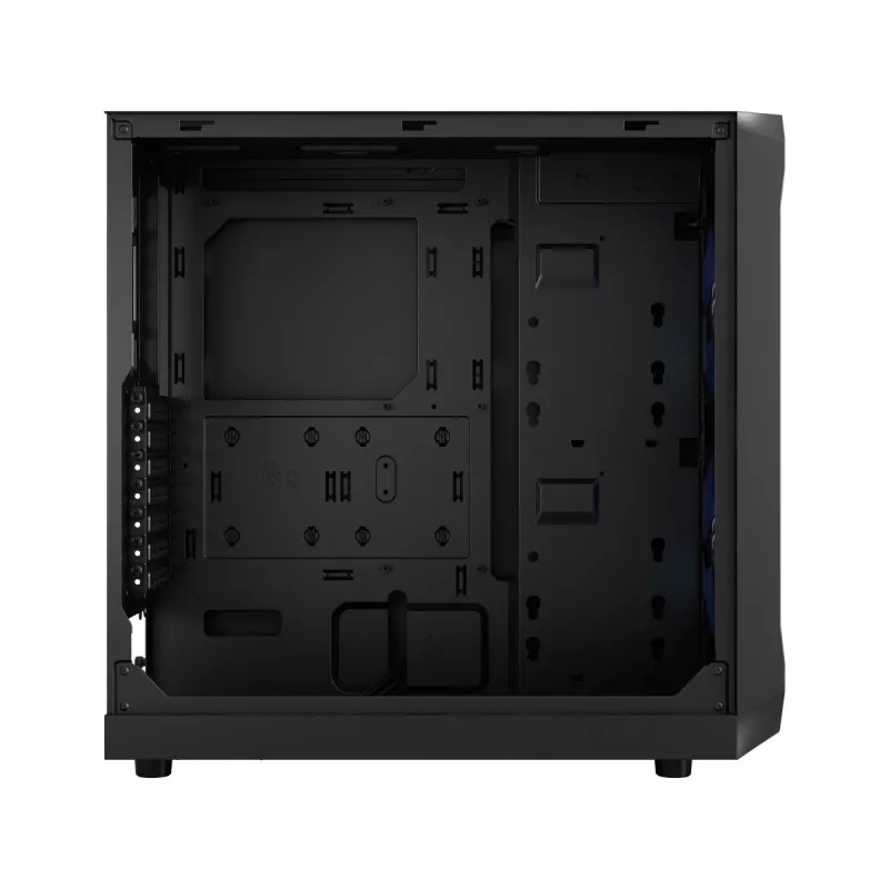 Fractal Design Focus 2 RGB karastatud klaasiga keskmine torn ATX arvutikorpus - must