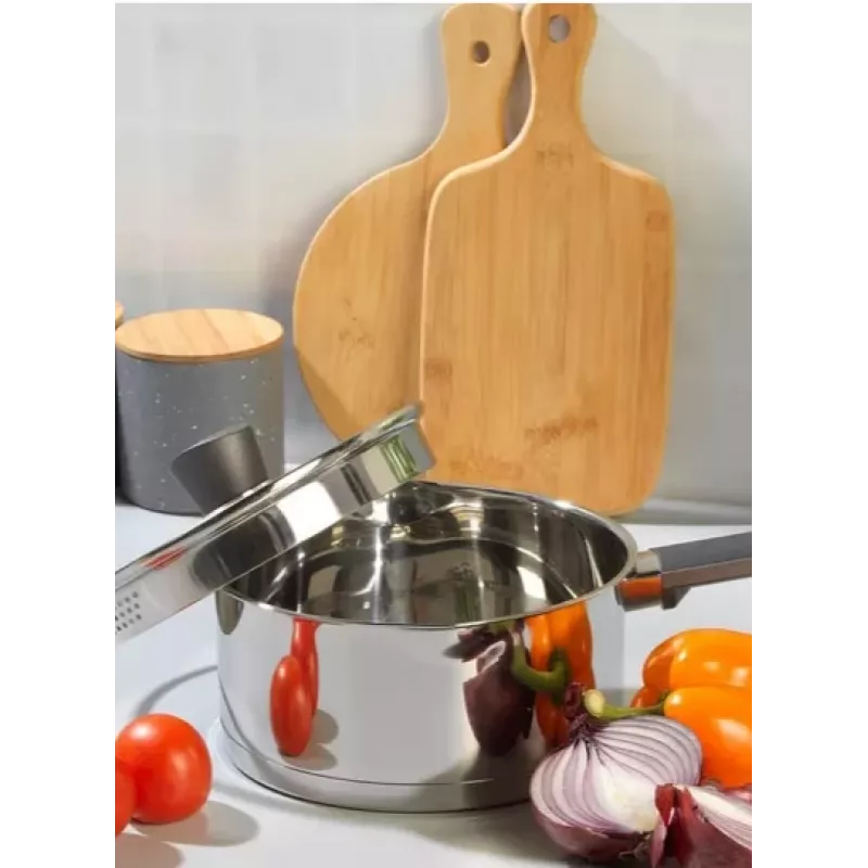 Kastrul Russell Hobbs RH01164EU7 20 cm roostevaba teras, induktsiooniga ühilduv, kaanega