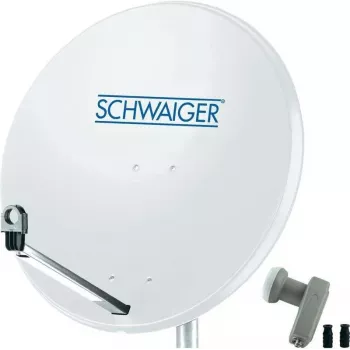 Satelliiditaldrik SCHWAIGER SPI9960SET2 80 cm topelt-LNB-ga 2 osalejale