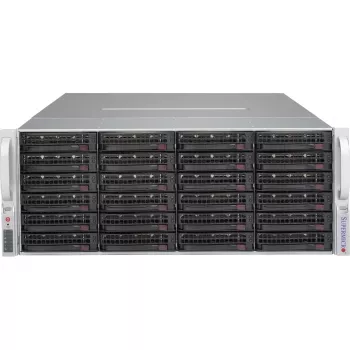 Supermicro SuperChassis 847BA-R1K23LPB 4U 36-pesaline serveri korpus 1200W redundantne