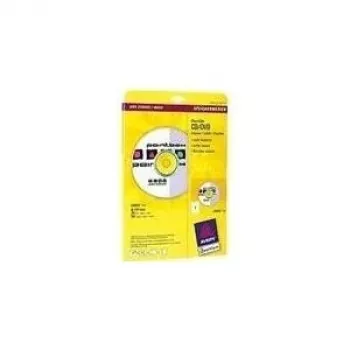 Avery CD/DVD sildid - CD/DVD-sildid - Valge - 117 mm Ümmargune 50 silt (25 lehte x 2) (L6043-25)