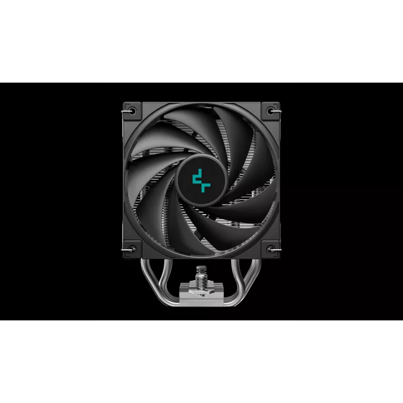 Õhkjahuti DeepCool AK500S Digital SE — 120 mm ventilaator, toetab LGA1700/AM5/AM4 ja Intel LGA115x/1200 pesasid, must
