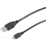 USB-kaabel S/CONN 77185-HQ 5m USB 2.0 A - Micro-USB B Must