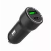 Gembird auto toiteadapter - USB Type-A ja C PD - 20W