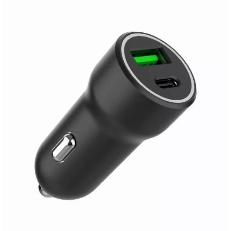 Gembird auto toiteadapter - USB Type-A ja C PD - 20W