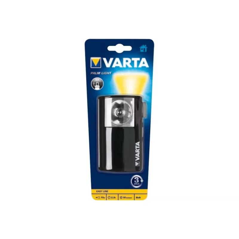 Käsimärgutuli Varta Palm Light 3R12 Must