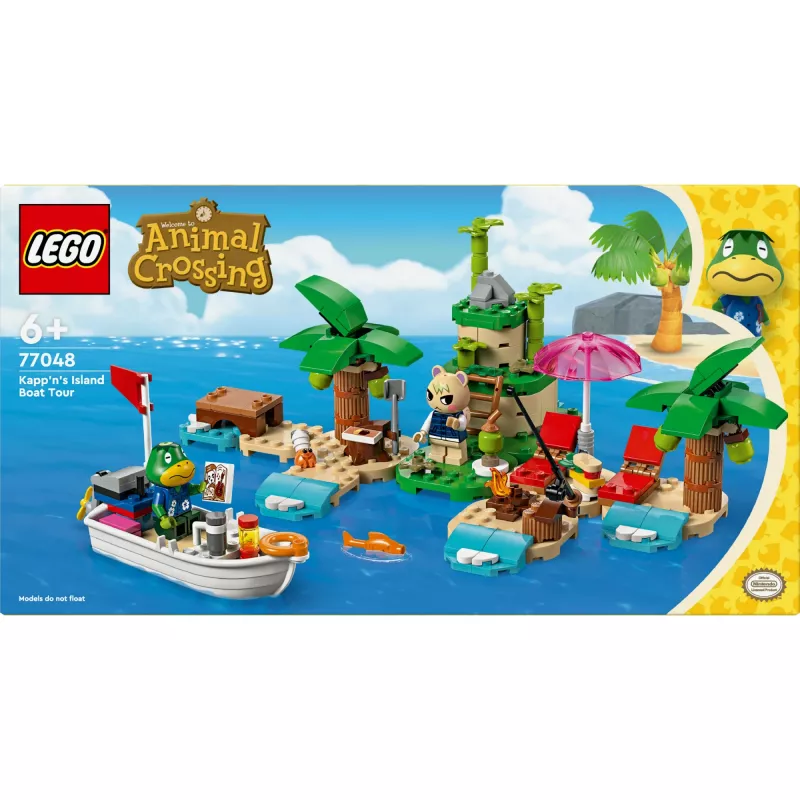 LEGO konstruktsioonimänguasi 77048 Animal Crossing Paadituur Kaptenisaarega