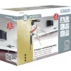 Seinakinnitusklamber Schwaiger LWHD3720 513 37 tolli must