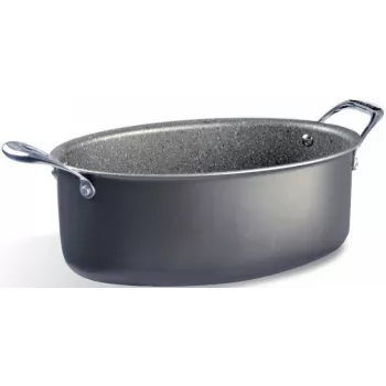 Kastrul Pensofal Invictum Professional Oval 32 cm 2 käepidemega ja klaasist kaanega