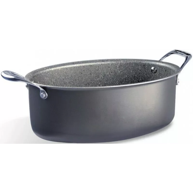 Kastrul Pensofal Invictum Professional Oval 32 cm 2 käepidemega ja klaasist kaanega