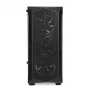 Arvutikorpus IBOX LUPUS 27 Midi Tower ATX, karastatud klaas, RGB, 455×200×380 mm, toetab ATX, GPU kuni 32 cm