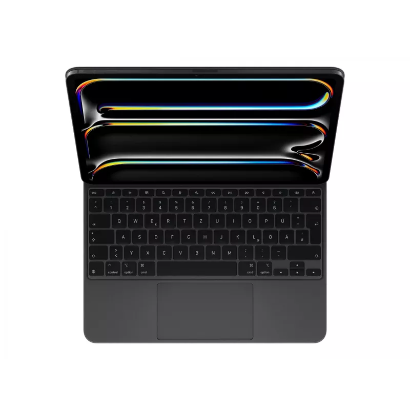 Apple Magic klaviatuur iPad Pro 13-tollise M4 Saksa must QWERTZ puuteplaat