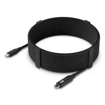 USB-C kuni USB-C kaabel UBIQUITI AFI-CABLE-USB-7M — 7 m, magnetiliselt varjestatud, must/hall