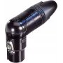 Neutrik XLR-pistikupesa, nurgeline, pooluste arv: 7, must NC7FRX-B 1 tk (NC7FRX-B)