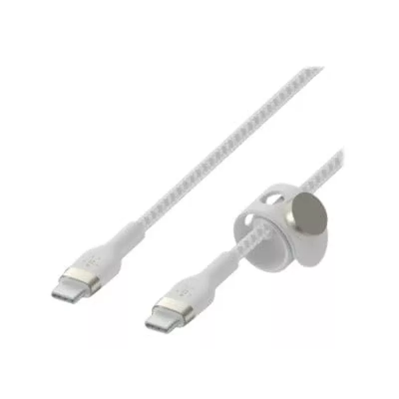 Belkin BOOSTCHARGE PRO Flex USB-kaabel 1 m USB 2.0 USB C Valge (CAB011BT1MWH)