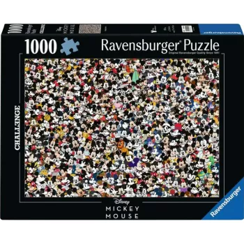 Pusle Ravensburger 12000529 — 1000 tükki, Miki-Hiire multifilmid, 700×500 mm, vanus 14+