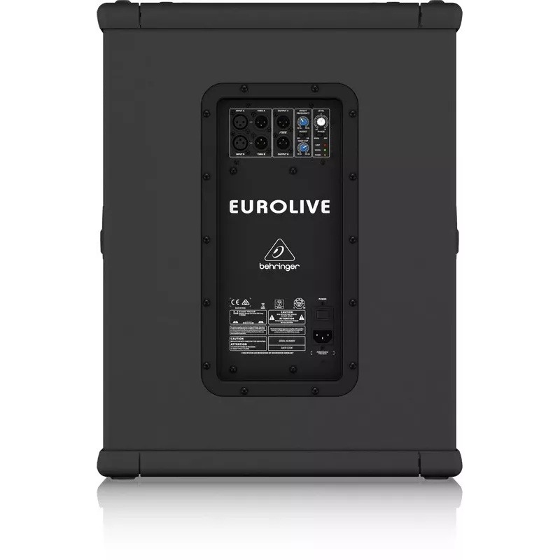 Behringer EUROLIVE B1500XP kõlar 2-suunaline Must Juhtmega