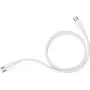 PEDEA kiirlaadimis- ja andmekaabel USB-C/USB-C, valge (1 meeter) (60040120)