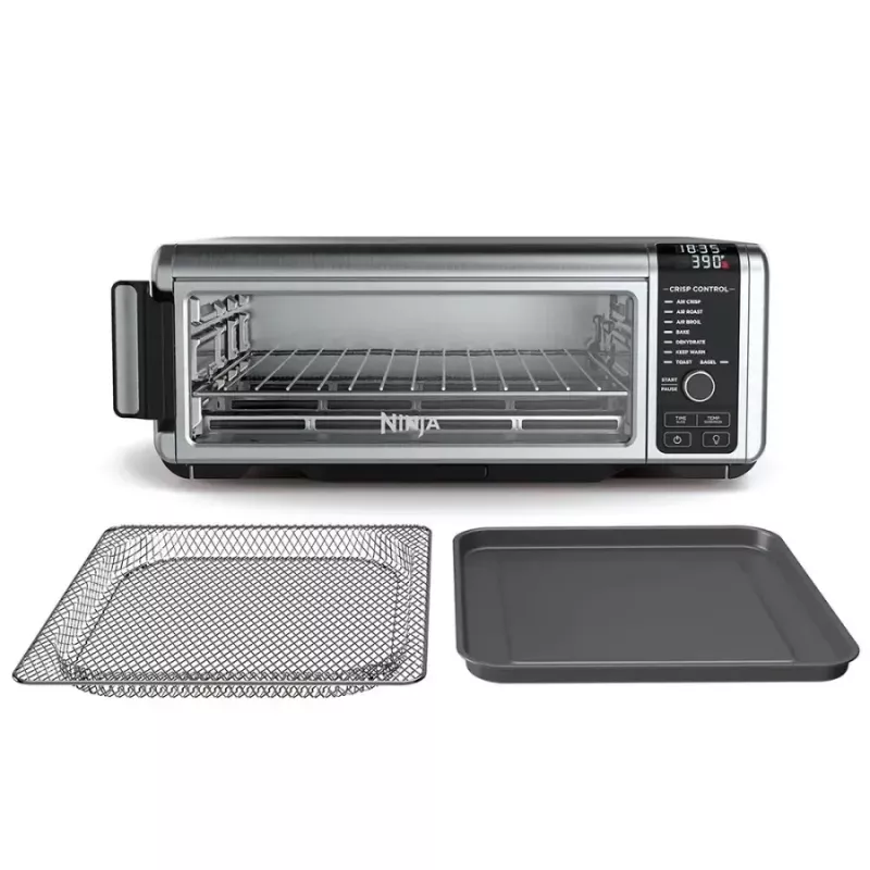 Ninja SP101 Single 10 L eraldiseisev 2400 W kuumaõhufritüür Must, roostevaba teras
