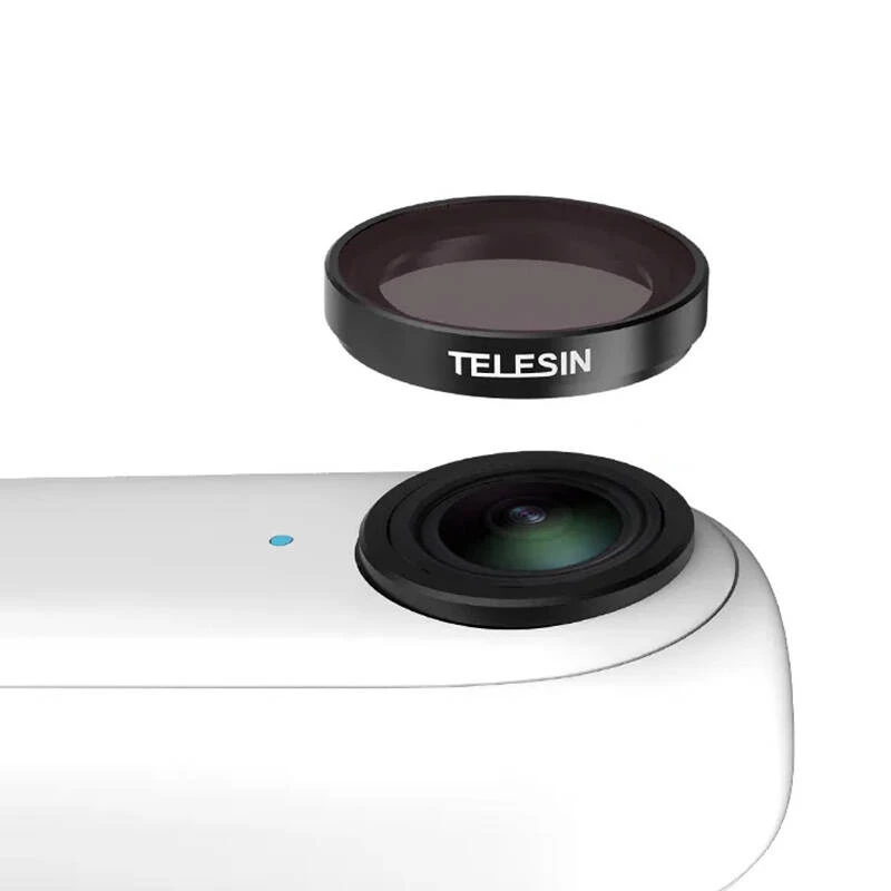 4-osaline CPL/ND8/ND16/ND32 Telesin filtrite komplekt Insta360 GO 2/3 kaamerale
