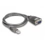 DeLOCK 61400 kaabel soovahetaja USB A RS-232 must