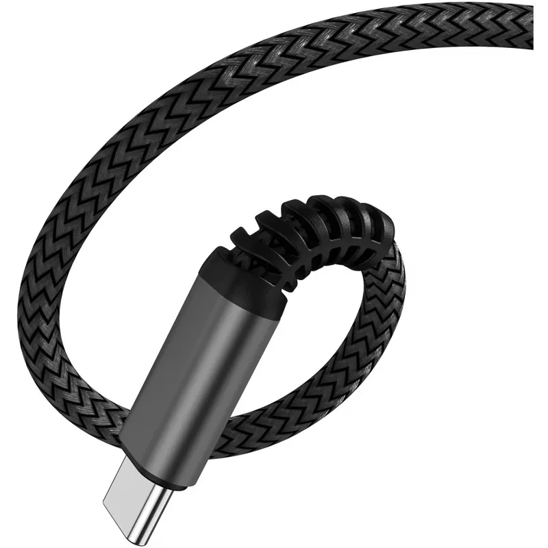 4smarts PremiumCord - USB-kaabel - USB-C (M) - USB-C (M) - USB 2.0 - 20 V - 5 A - 1.5 m - USB-toiteallikas (100 W) - Must