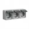 Schuko-pistikupesa GIRA 4789 30, 16 A, 250 V, hall plastkorpus