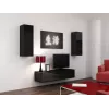 Cama TV-alus VIGO 140 30/140/40 must/must läikiv