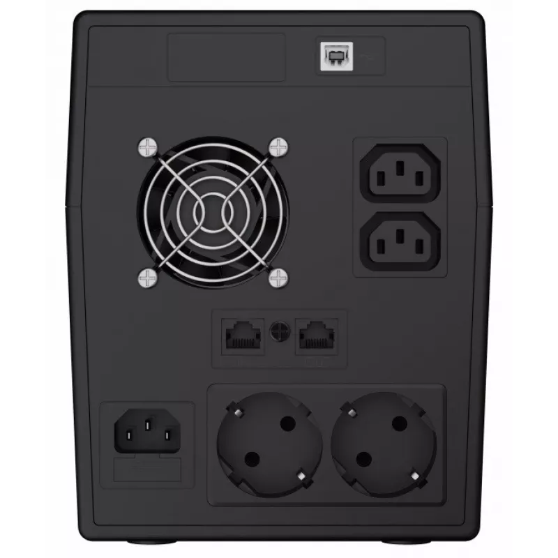 Katkematu toiteallikas roheline Cell UPS09 — Line-Interactive 3 kVA / 1400 W, 230 V, LCD, torn, 5 F-tüüpi pistikupesa